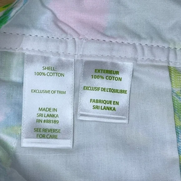 Lilly Pulitzer Callahan Shorts Size 2 – Pink Floral Tropical Print - Picture 9 of 12